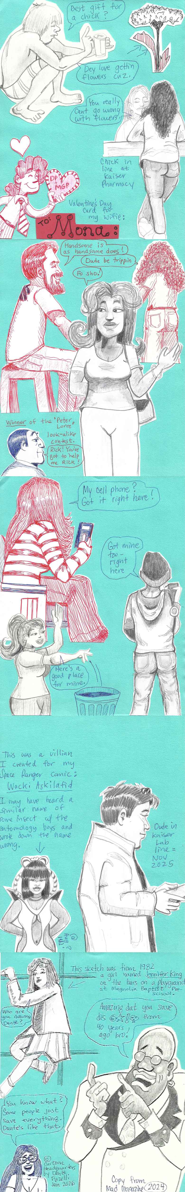 New Year Sketchbook Scans